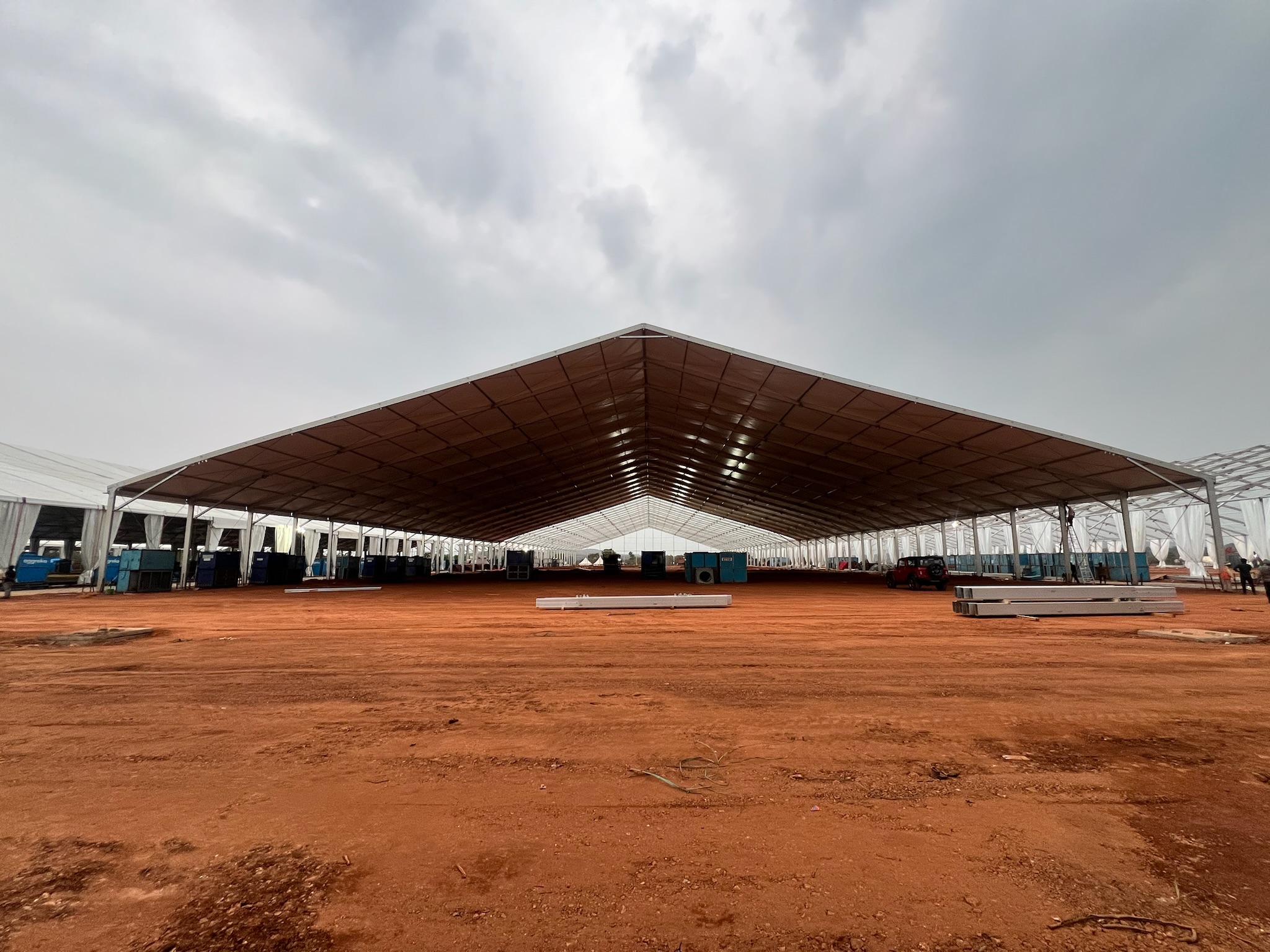 German Hanger Tent structure Manufacturer in India Clearspan